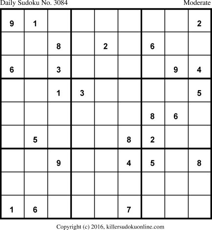 Killer Sudoku for 8/12/2016