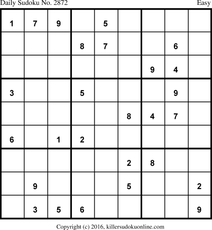 Killer Sudoku for 1/13/2016