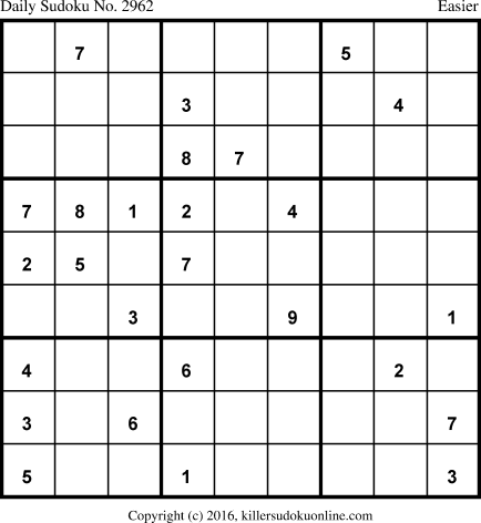 Killer Sudoku for 4/12/2016