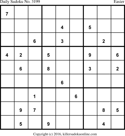Killer Sudoku for 12/5/2016
