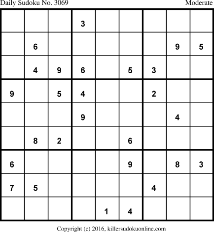 Killer Sudoku for 7/28/2016