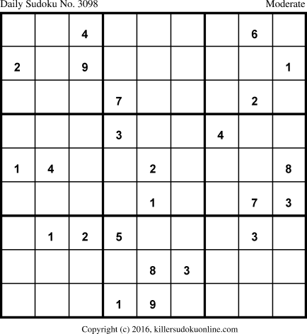 Killer Sudoku for 8/26/2016