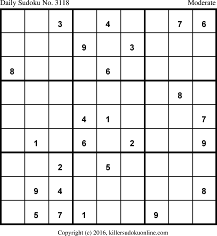 Killer Sudoku for 9/15/2016