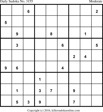 Killer Sudoku for 10/22/2016