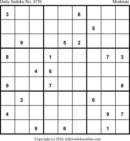 Killer Sudoku for 11/12/2016