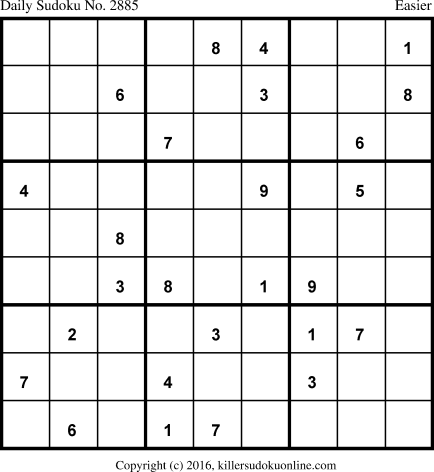 Killer Sudoku for 1/26/2016