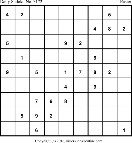 Killer Sudoku for 11/8/2016
