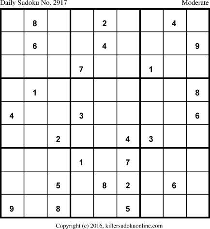 Killer Sudoku for 2/27/2016