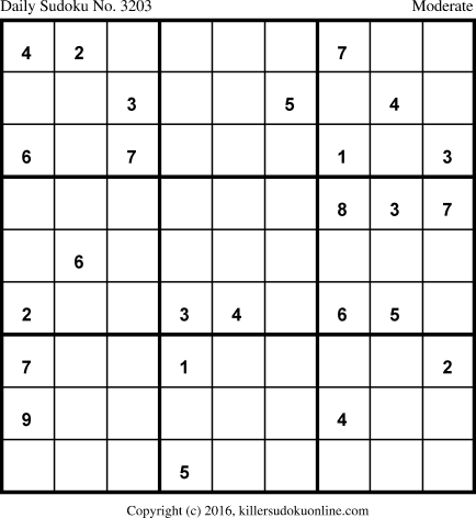 Killer Sudoku for 12/9/2016