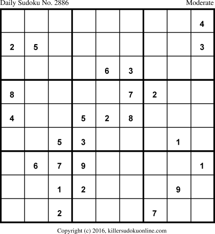 Killer Sudoku for 1/27/2016