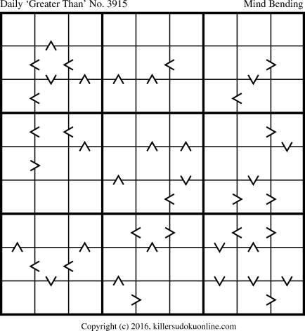 Killer Sudoku for 1/1/2017