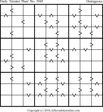 Killer Sudoku for 1/31/2017