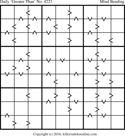 Killer Sudoku for 11/5/2017