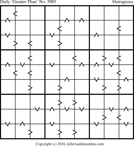 Killer Sudoku for 3/12/2017