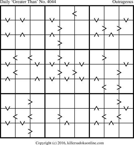 Killer Sudoku for 5/10/2017