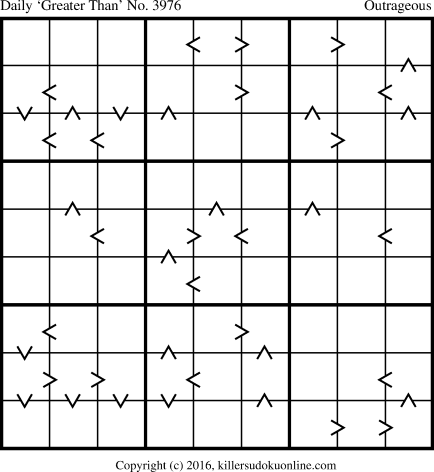 Killer Sudoku for 3/3/2017