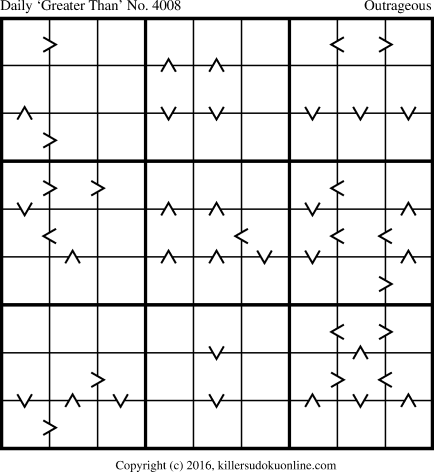 Killer Sudoku for 4/4/2017