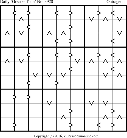 Killer Sudoku for 1/6/2017