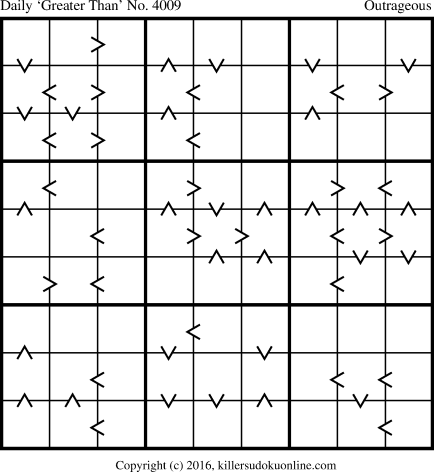 Killer Sudoku for 4/5/2017