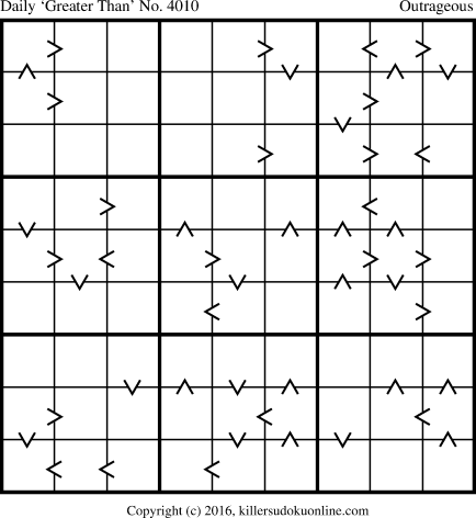 Killer Sudoku for 4/6/2017