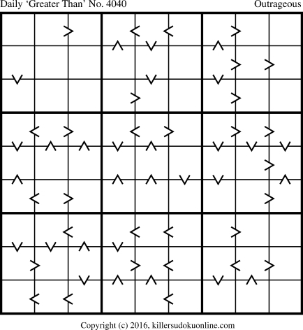Killer Sudoku for 5/6/2017