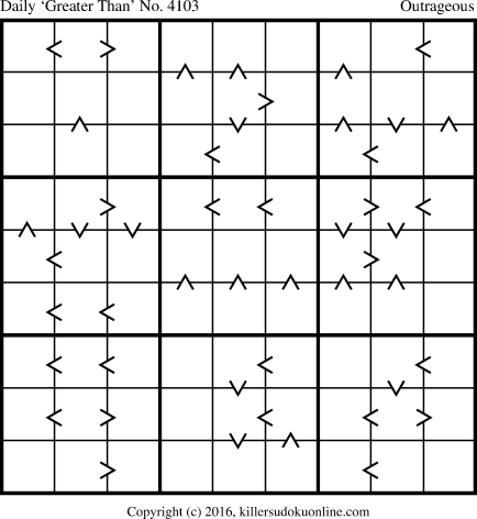 Killer Sudoku for 7/8/2017