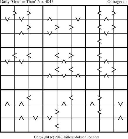 Killer Sudoku for 5/11/2017