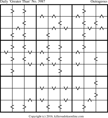 Killer Sudoku for 3/14/2017