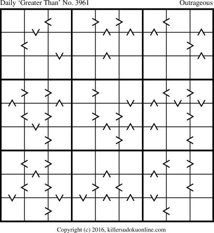 Killer Sudoku for 2/16/2017