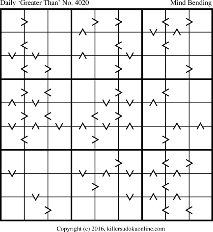 Killer Sudoku for 4/16/2017