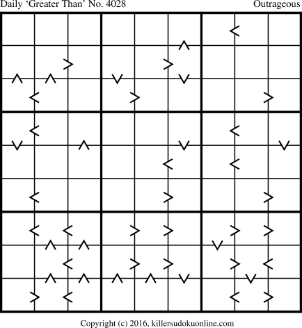 Killer Sudoku for 4/24/2017
