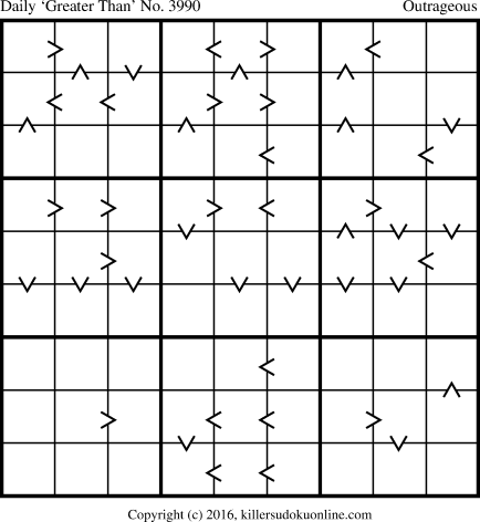 Killer Sudoku for 3/17/2017
