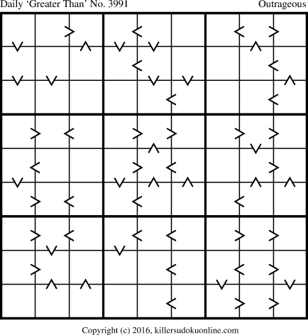 Killer Sudoku for 3/18/2017