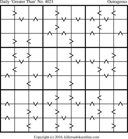 Killer Sudoku for 4/17/2017