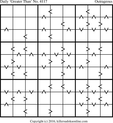 Killer Sudoku for 7/22/2017