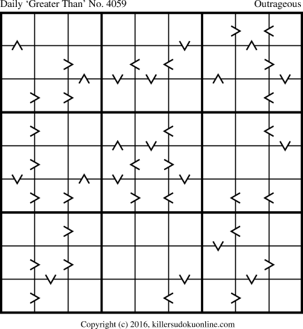 Killer Sudoku for 5/25/2017
