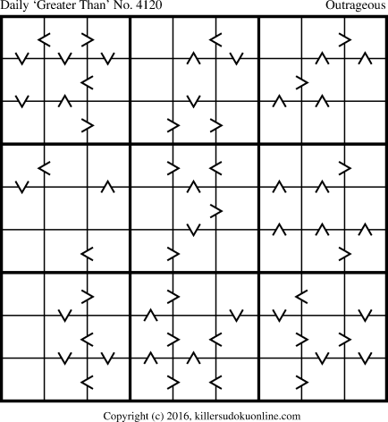 Killer Sudoku for 7/25/2017