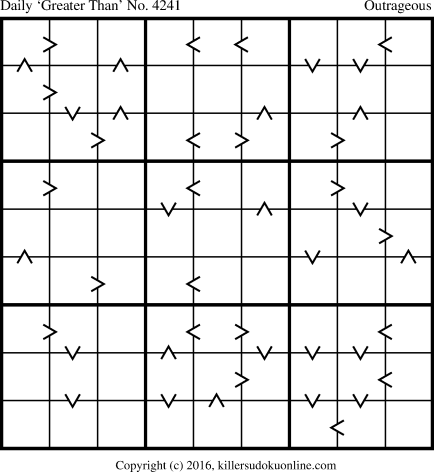 Killer Sudoku for 11/23/2017