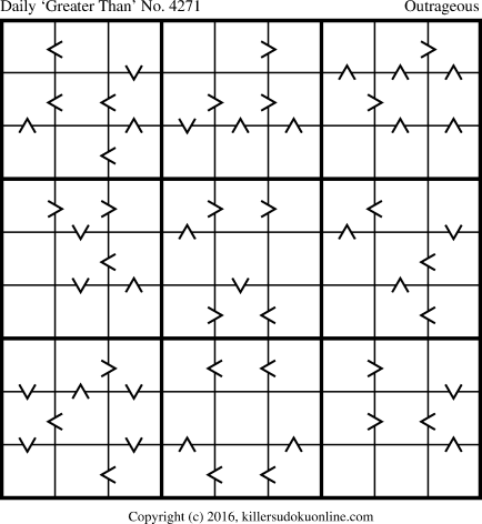 Killer Sudoku for 12/23/2017