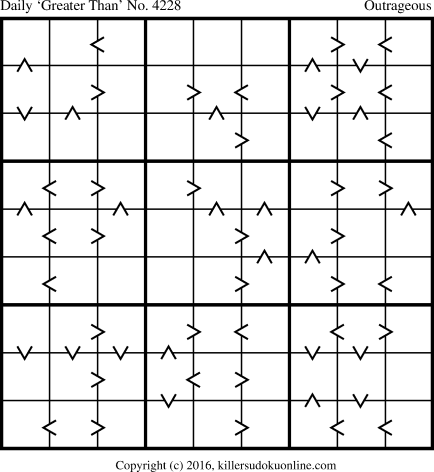 Killer Sudoku for 11/10/2017