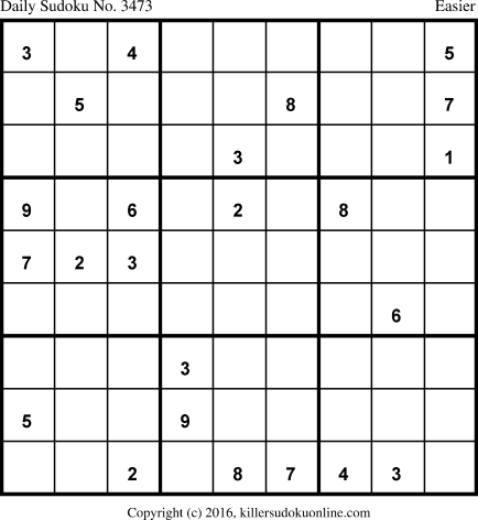 Killer Sudoku for 9/5/2017