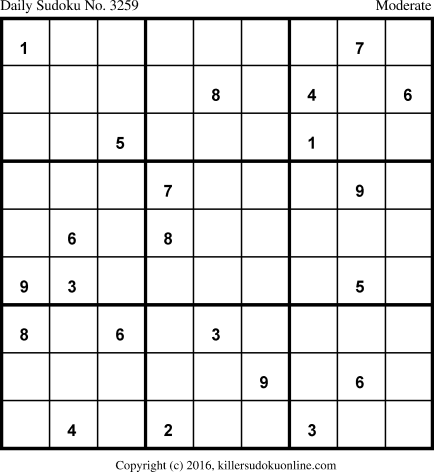 Killer Sudoku for 2/3/2017