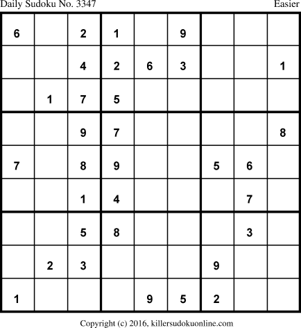 Killer Sudoku for 5/2/2017