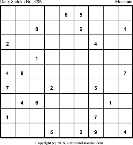 Killer Sudoku for 3/5/2017
