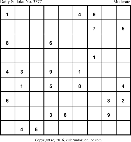 Killer Sudoku for 6/1/2017