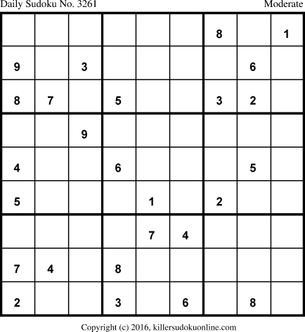Killer Sudoku for 2/5/2017