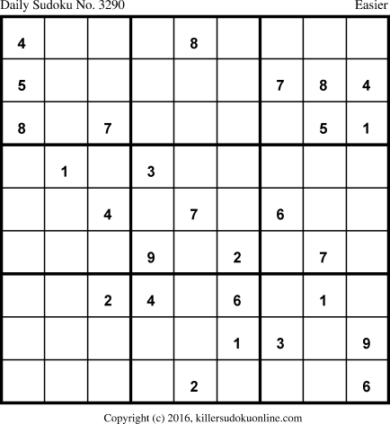 Killer Sudoku for 3/6/2017