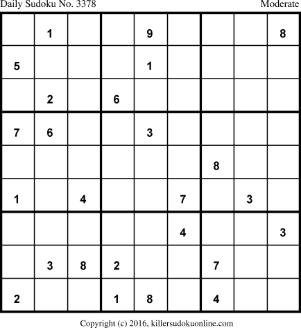 Killer Sudoku for 6/2/2017