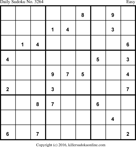 Killer Sudoku for 2/8/2017