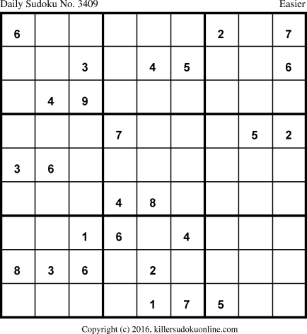 Killer Sudoku for 7/3/2017